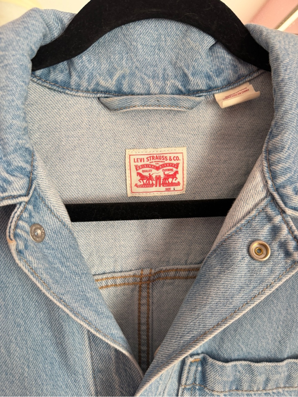 Levi’s Denim Jumpsuit - Picture 4 of 5